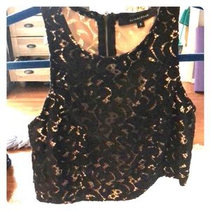 Olivaceous designer crop top